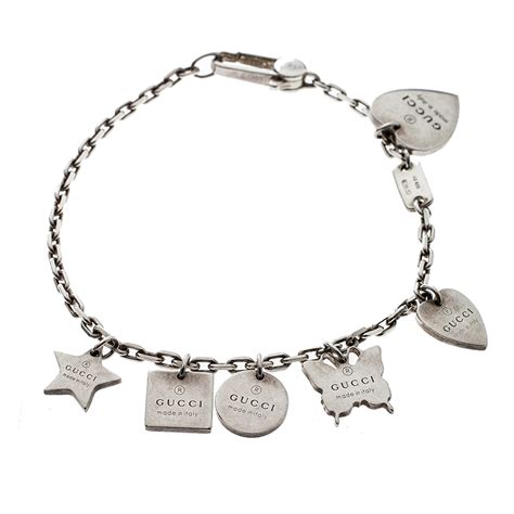 gucci trademark charm bracelet